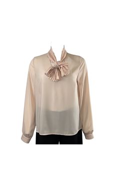 NUDE BOW DETAIL BLOUSE Extè Extè | ART.3088/GGNUDE