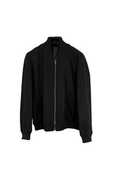 MEN'S BLACK ZIP BOMBER JACKET Extè Extè | ZEUS/STMNERO