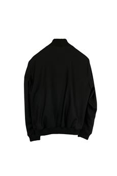 MEN'S BLACK ZIP BOMBER JACKET Extè Extè | ZEUS/STMNERO