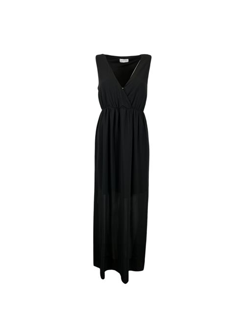 LONG BLACK DRESS WOMEN Extè Extè | ART.6074NERO