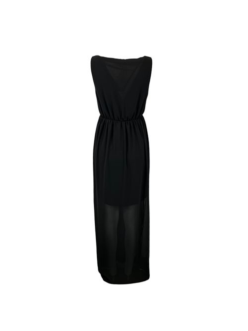 LONG BLACK DRESS WOMEN Extè Extè | ART.6074NERO