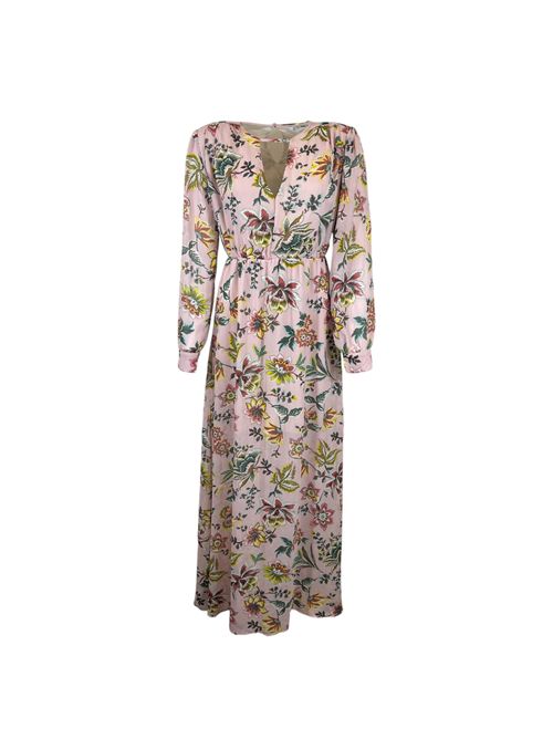 LONG DRESS FLORAL PATTERN WOMEN Extè Extè | ART.6138ROSA