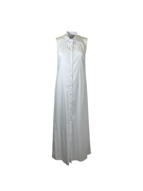 SOFT LONG WHITE DRESS FOR WOMEN Extè Extè | ART.6150BIANCO