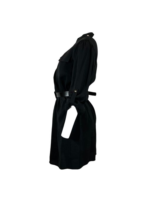 Extè WOMEN'S DRESS WITH WAIST BELT DETAIL BLACK Extè | ART.6265NERO