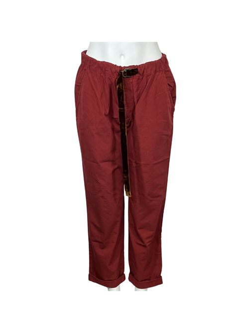 PANTALONE MORBIDO VICOLO BORDEAUX p/e VICOLO | DW009BORDEAUX