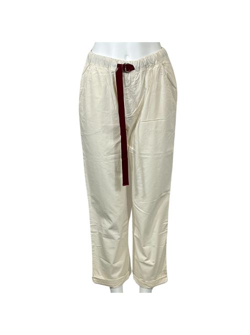 PANTALONE MORBIDO VICOLO PANNA p/e VICOLO | DW009PANNA