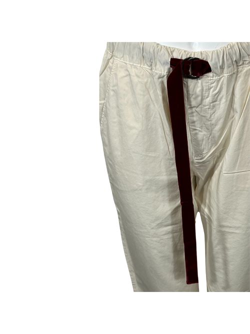 PANTALONE MORBIDO VICOLO PANNA p/e VICOLO | DW009PANNA