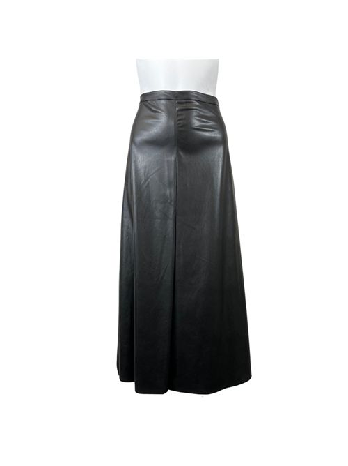 LONG BLACK SKIRT ALLEY VICOLO | TB0230NERO