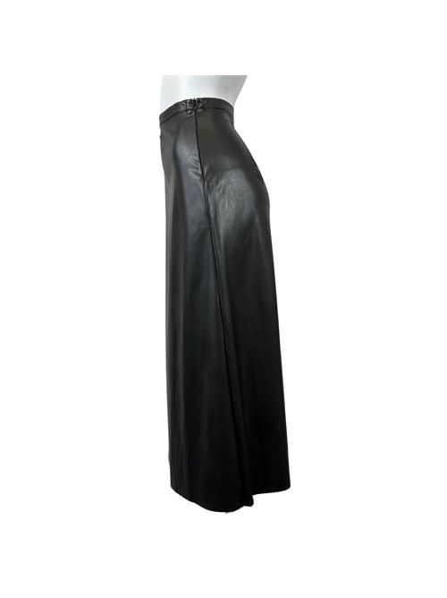 LONG BLACK SKIRT ALLEY VICOLO | TB0230NERO