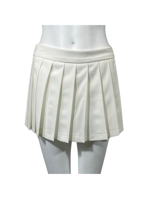 WHITE MINI SKIRT VICOLO VICOLO | TB0474BIANCO