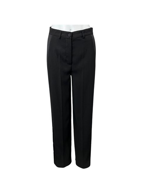 CLASSIC BLACK WOMEN'S PANTS VICOLO VICOLO | TB1223NERO