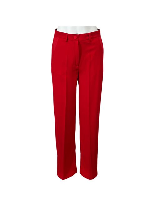 PANTALONE DONNA CLASSICO ROSSO VICOLO p/e VICOLO | TB1223ROSSO