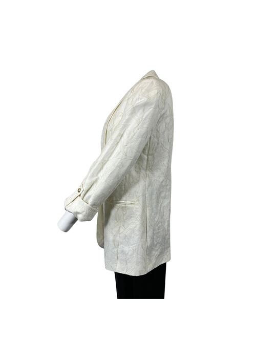 GIACCA VICOLO DONNA RICAMATA BIANCA p/e VICOLO | TB1450BIANCO