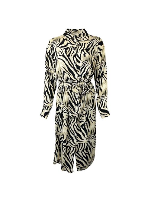 ZEBRA DRESS VICOLO WOMEN VICOLO | TB1505ZEBRATO