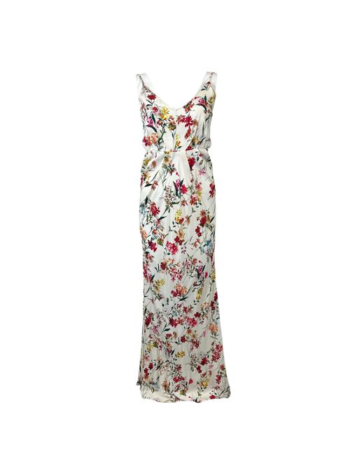 LONG FLORAL DRESS VICOLO VICOLO | TB2128FLOREALE